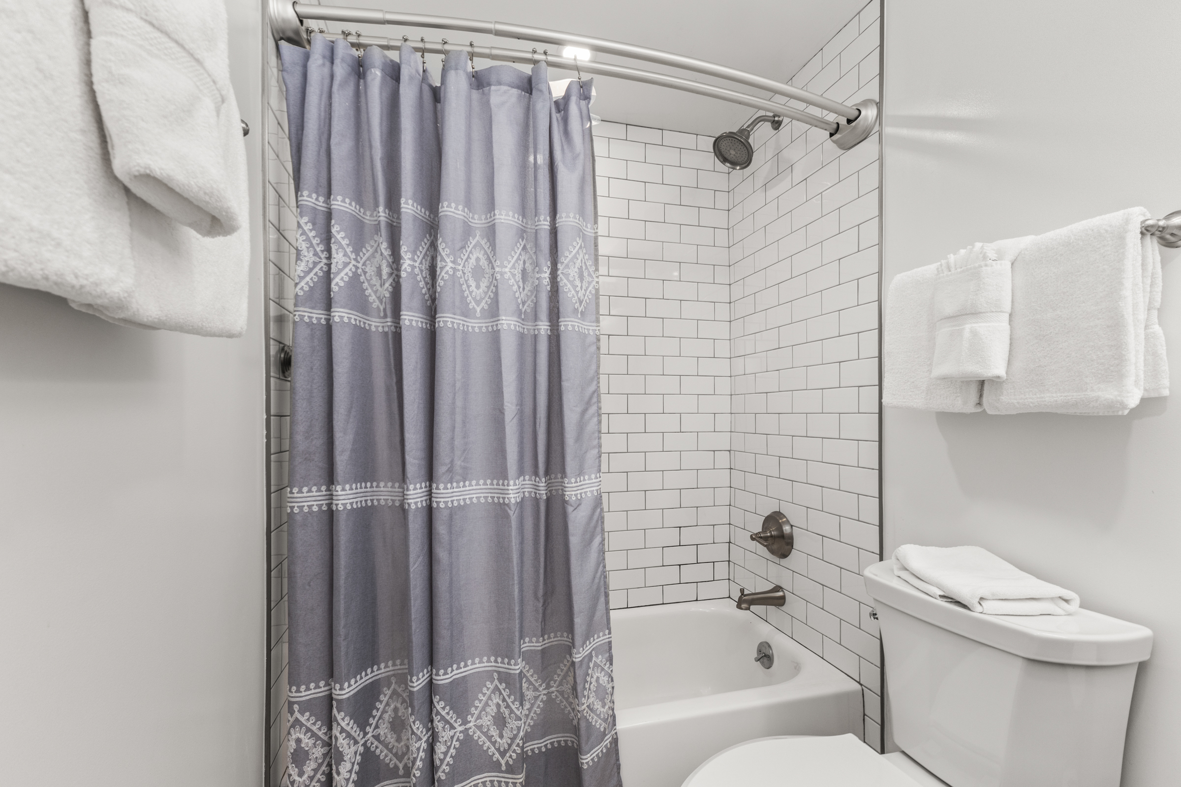 Bathroom 2 | Shower and Bath Tub Combo