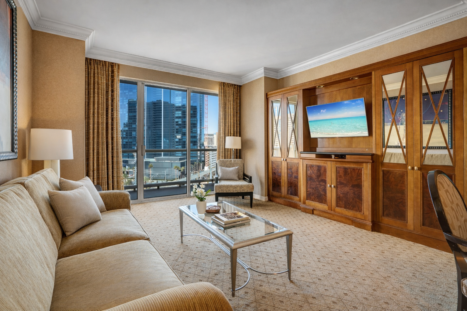 MGM Tower 2 · Units 801+803 — Sitting Lounge