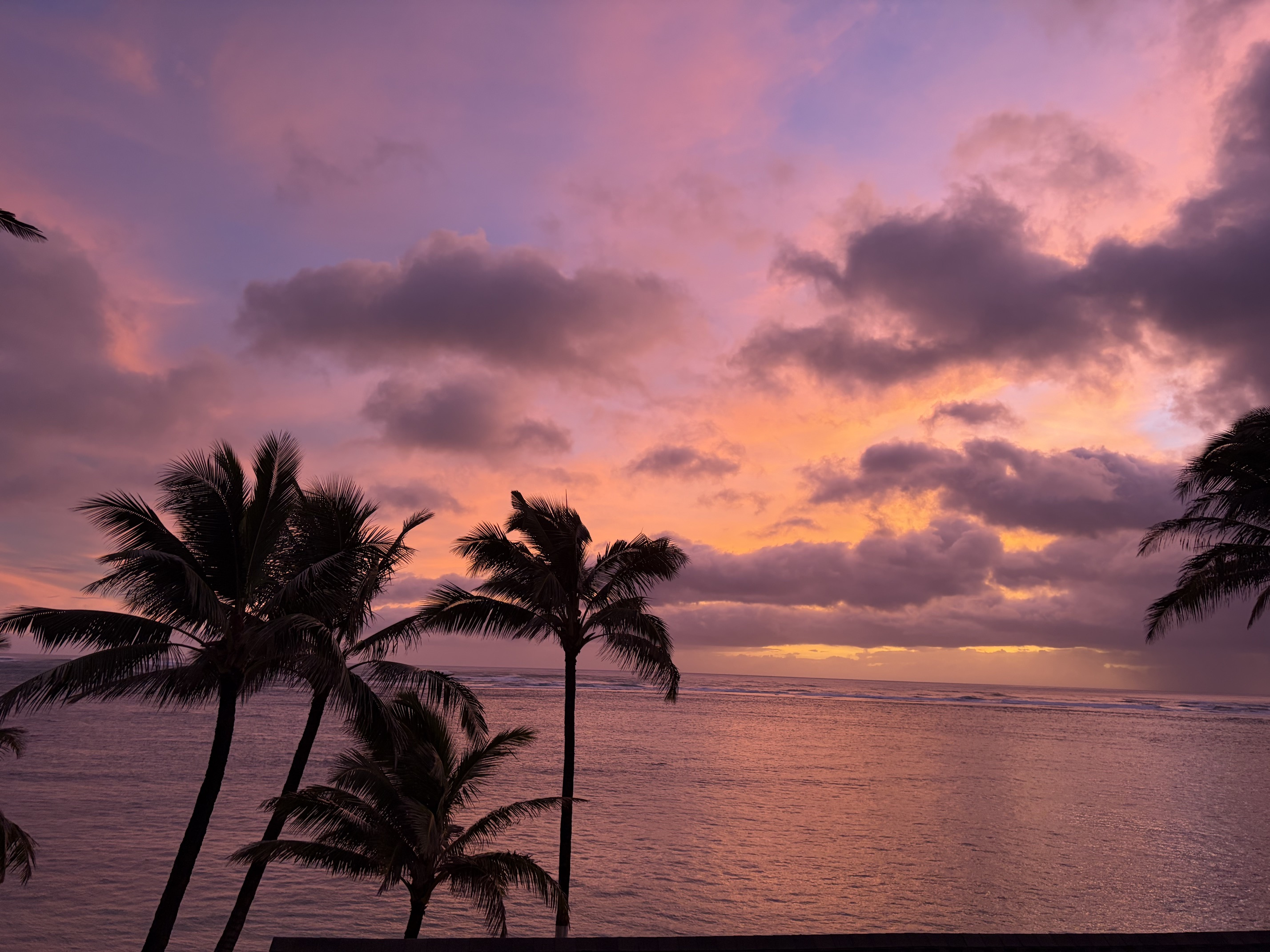 Sunrise from the Lanai