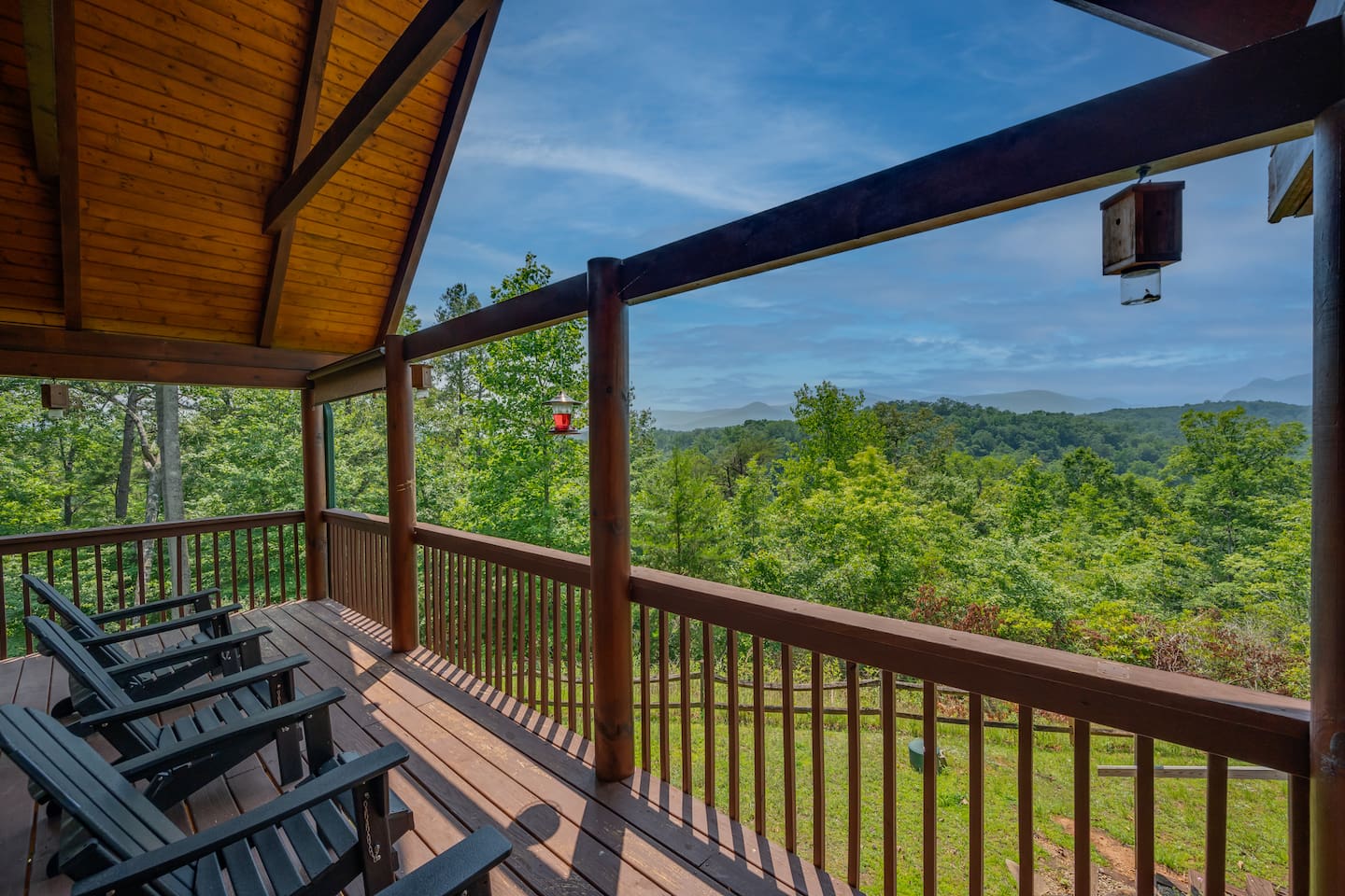 Porch with amazing views!
