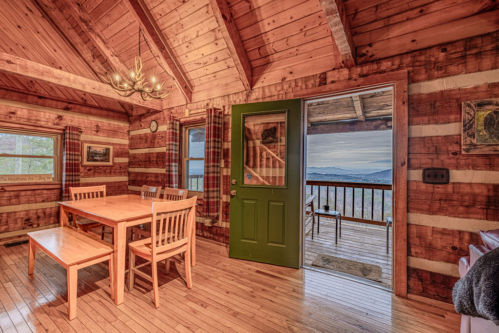 Dining table for family meals and game nights
