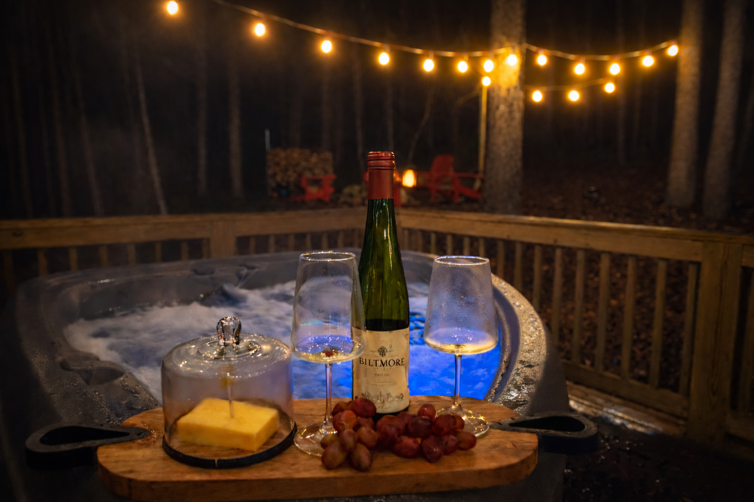 Soak. Sip. Slow down. 🍷🫧
Evenings at Chet’s Place are made for unwinding.