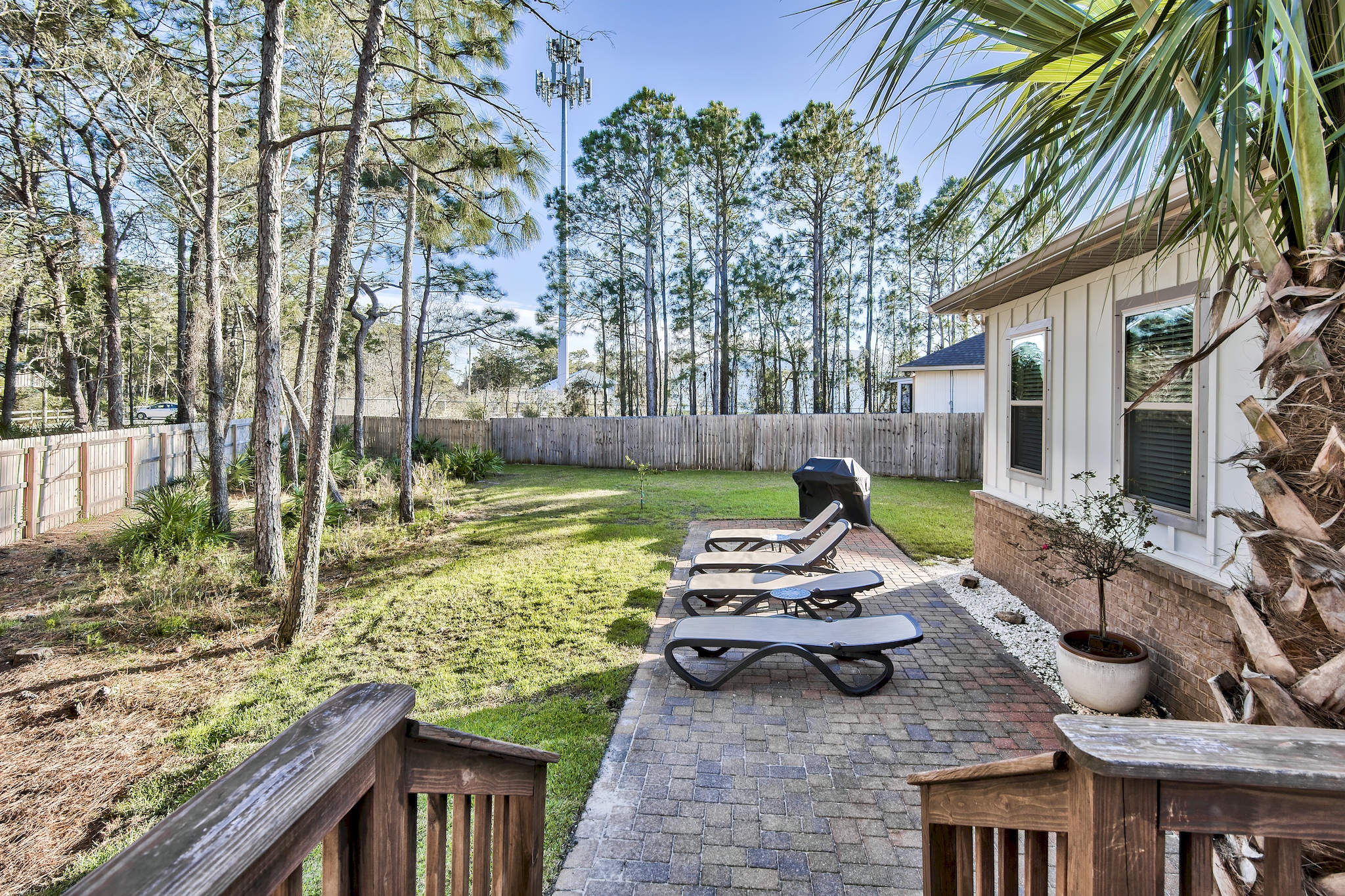 Patio in Back