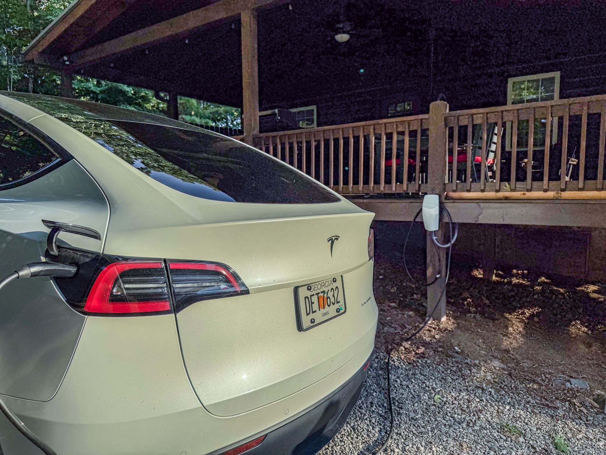 EV Charger available.  Plug in your EV and recharge for your next day's adventures!