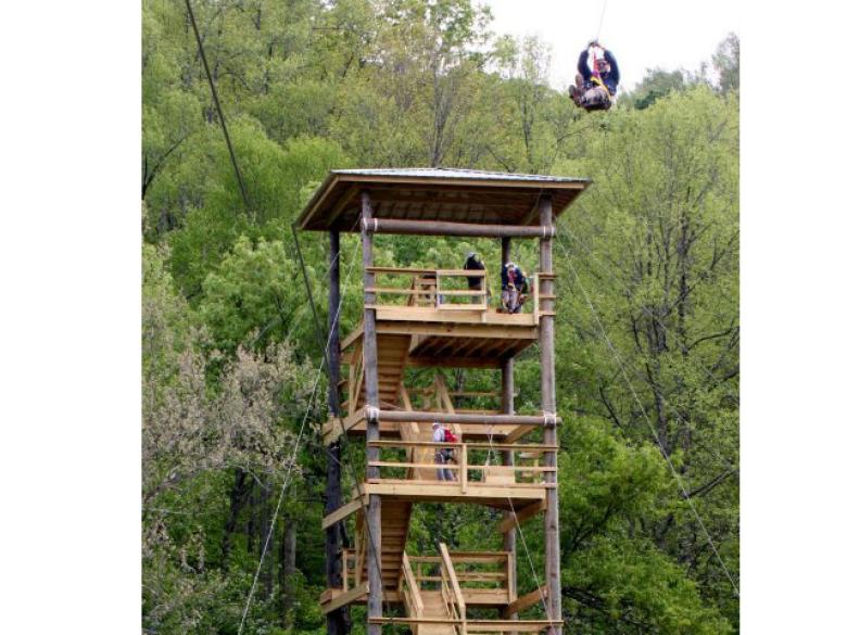 🌲Soar through the treetops with Blue Ridge Canopy Tours &mdash; an unforgettable adventure high above the forest floor.