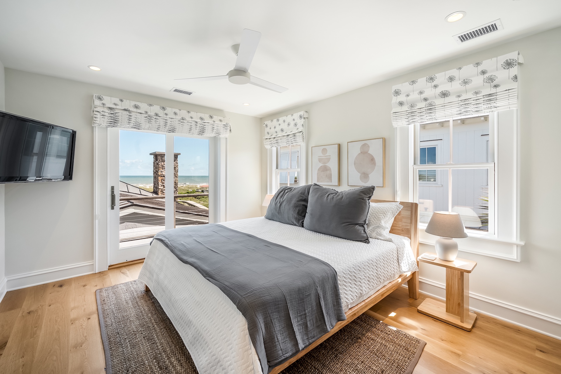 King Bedroom 5 | Beach Shelter | 3708 Palm Blvd | Isle of Palms, SC | IOP Escapes