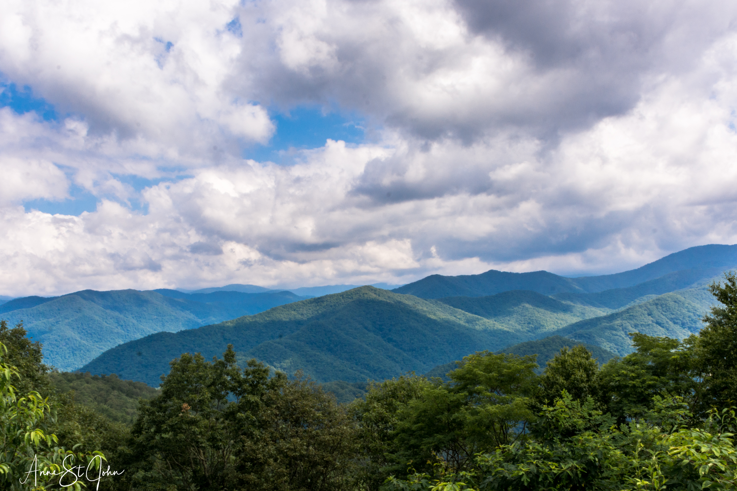 Phenomenal views of the mountains in Gatlinburg