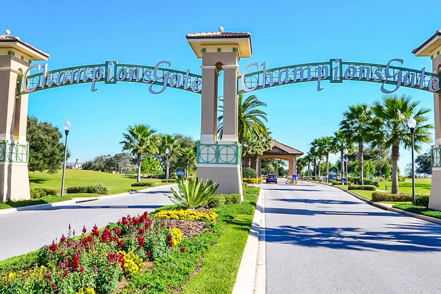 Champions Gate entrance.