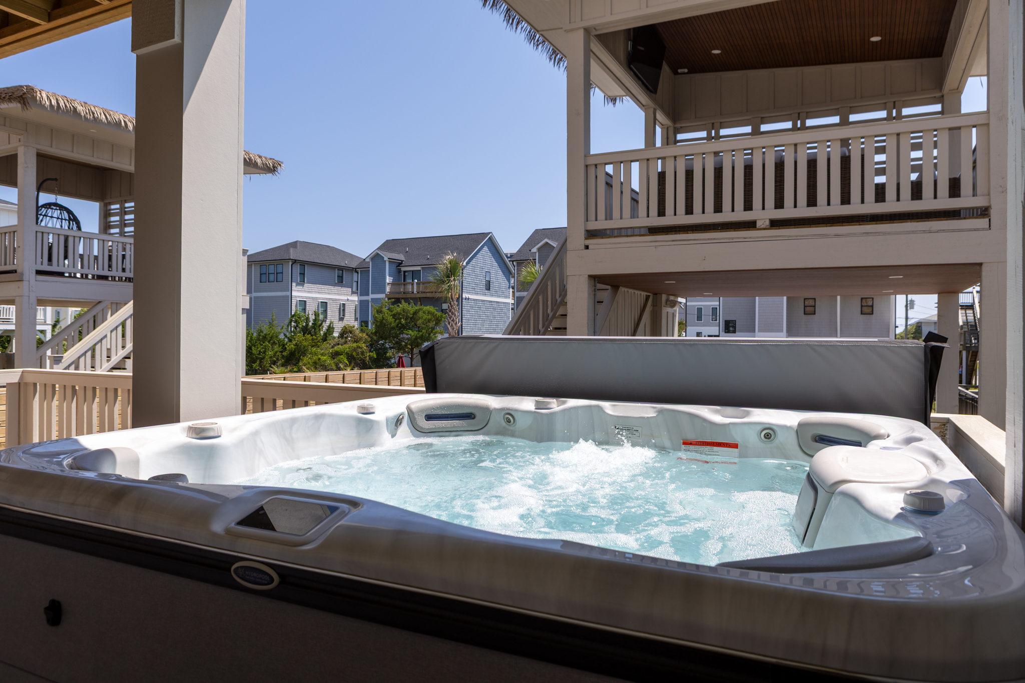 Unwind in the hottub