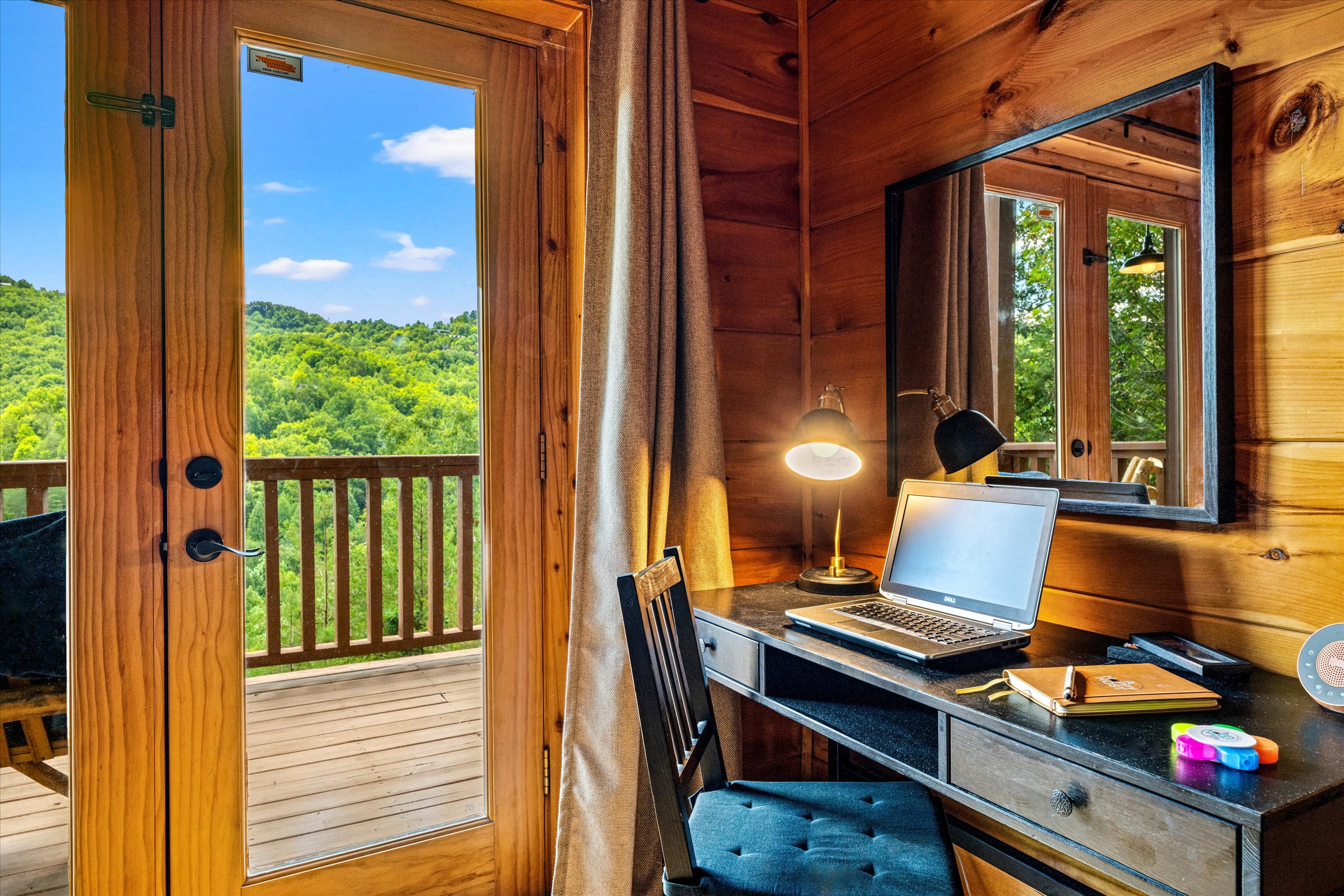 Morning coffee, journaling, or makeup—this versatile desk has you covered.