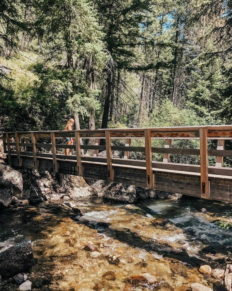 Short hike up Mill Creek just west of house.