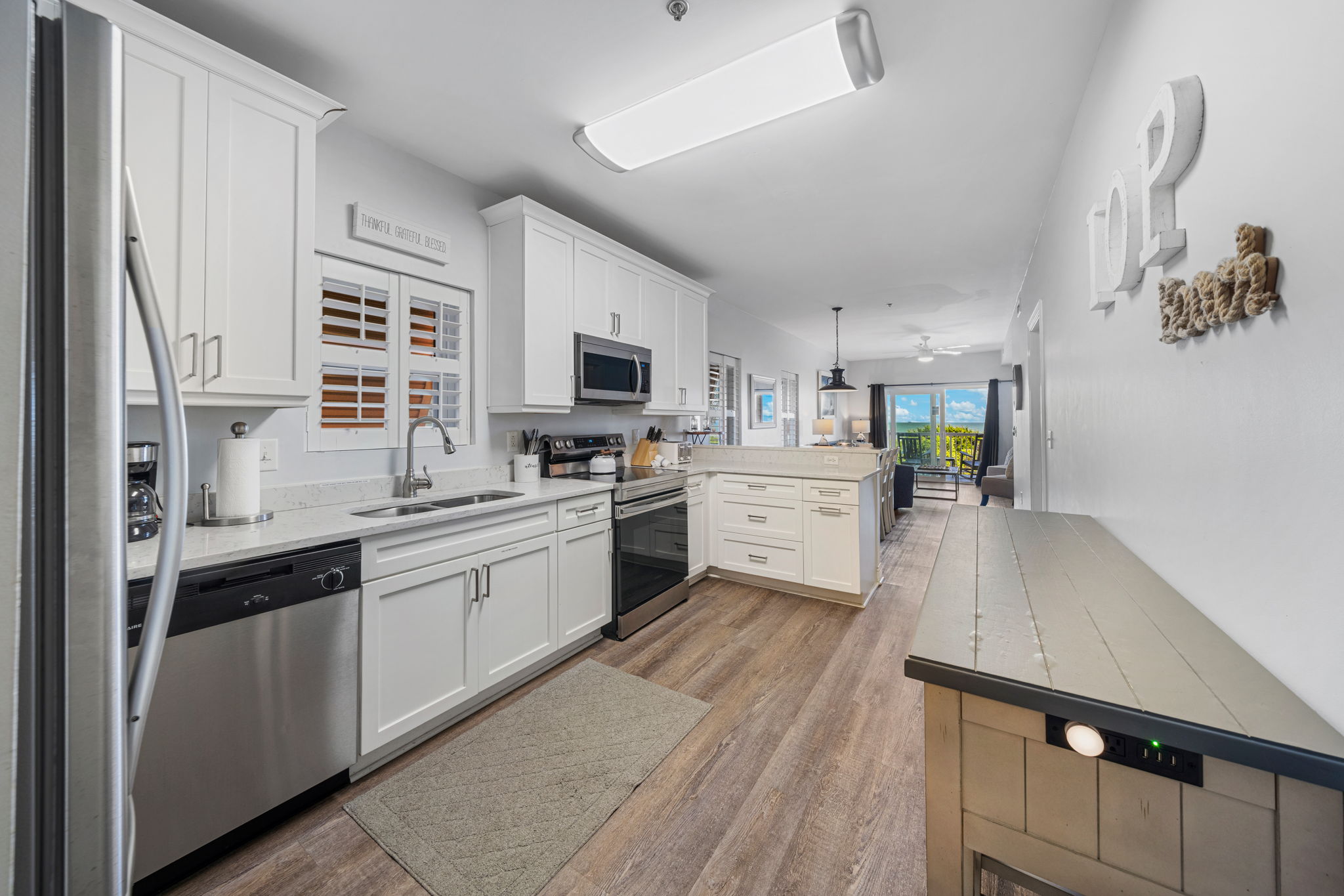 Kitchen | Starfish | Oceanview 101 | 1116 Ocean Blvd, Isle of Palms, SC | IOP Escapes