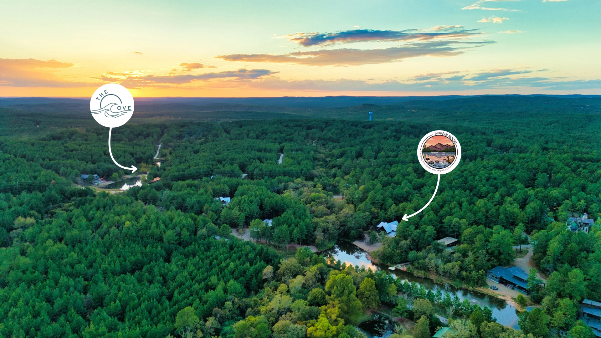 Need 2 Waterfront Cabins? We have 2 just 1 block from each other. In total they can host 38 guests.