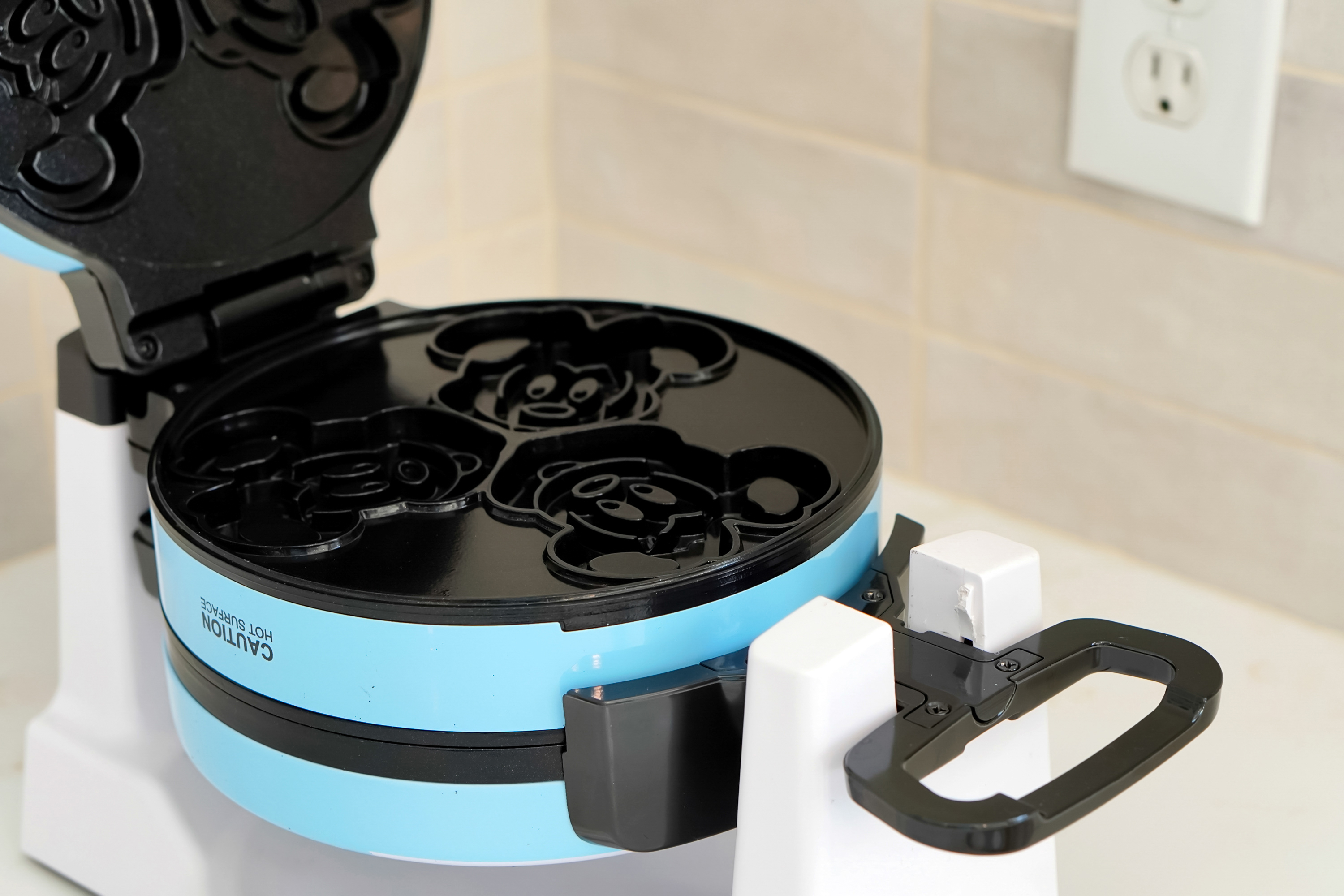 Mickey Waffle Maker: Add a little Disney magic to breakfast with our Mickey-themed waffle maker.