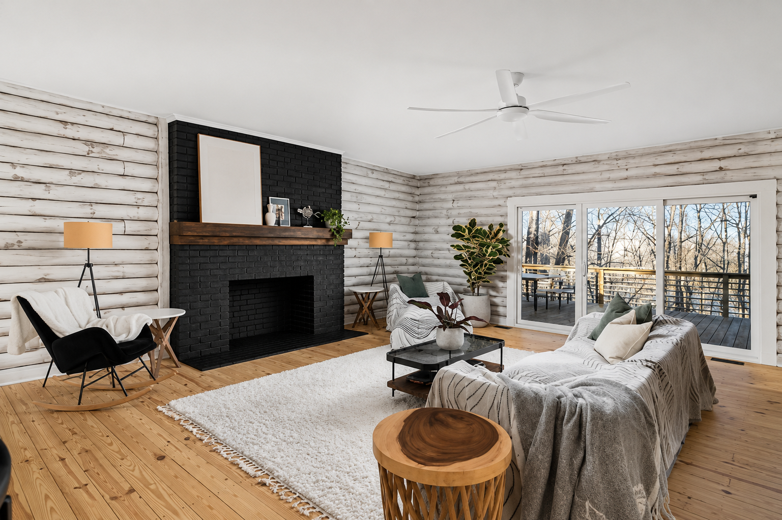 Living Room: Elegant space and stunning views for a relaxing retreat!