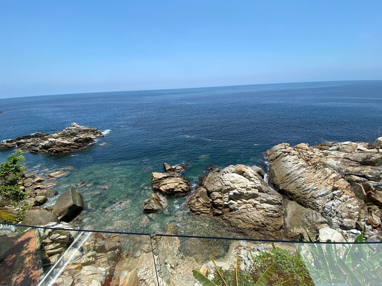 Enjoy the beautiful clear water