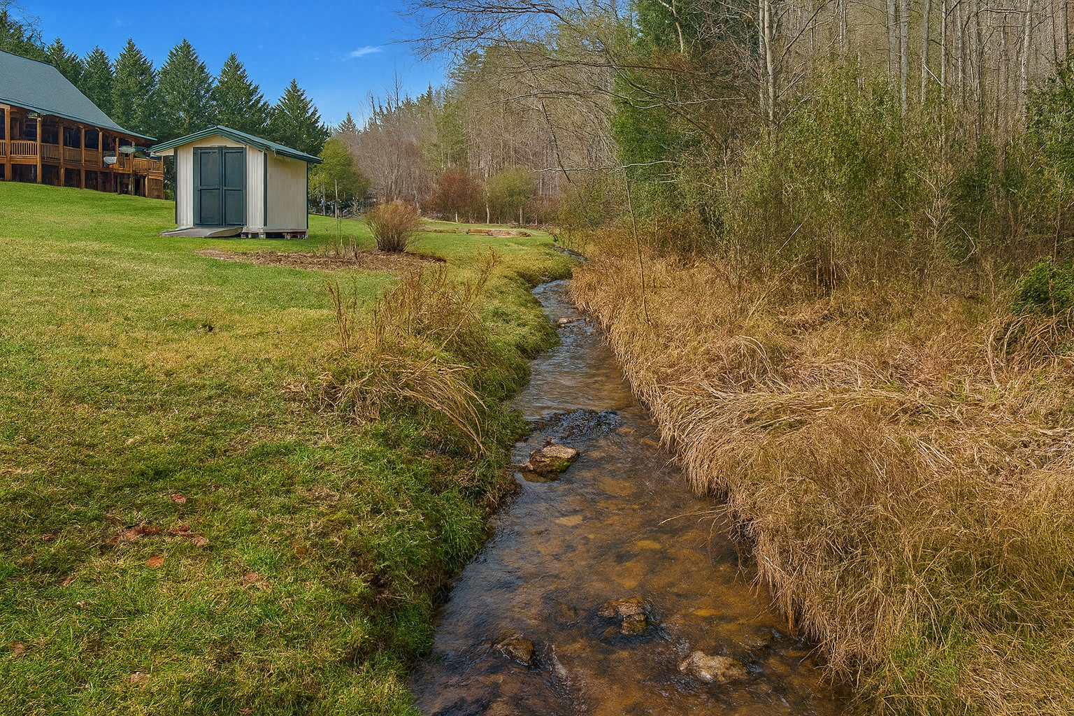 Coopers Creek located steps away from T&T II cabin!!