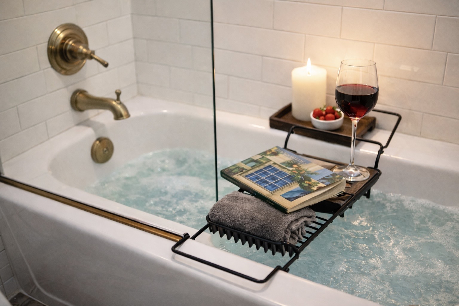 Soak, unwind, and reset — your private tub oasis after a day downtown!