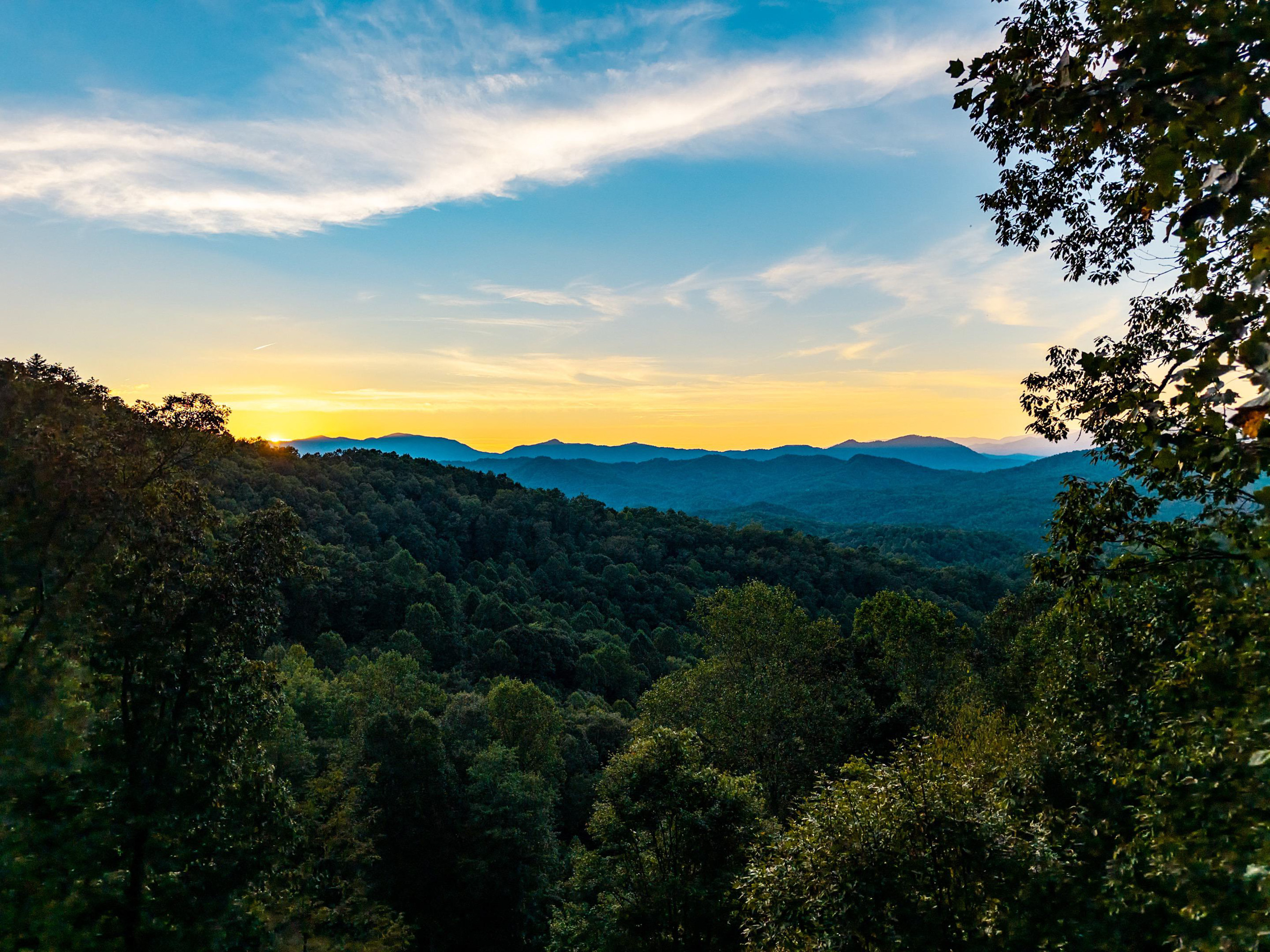 Sunset views form the deck are magical!