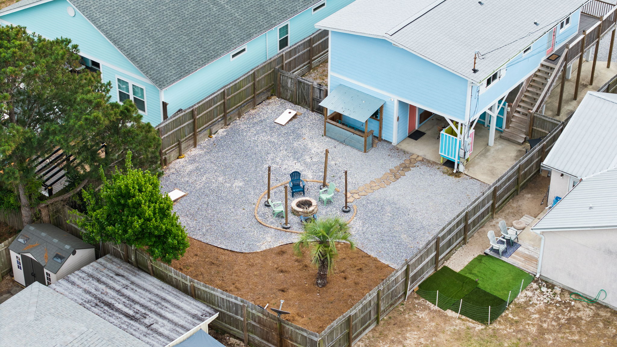 Aerial of House