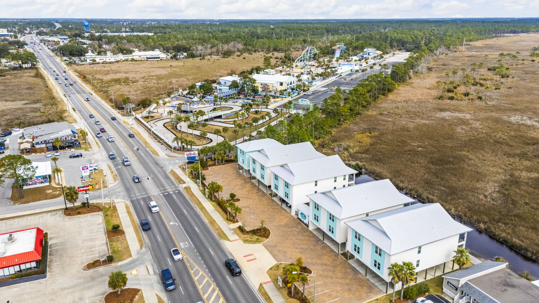 Exterior and Waterpark View