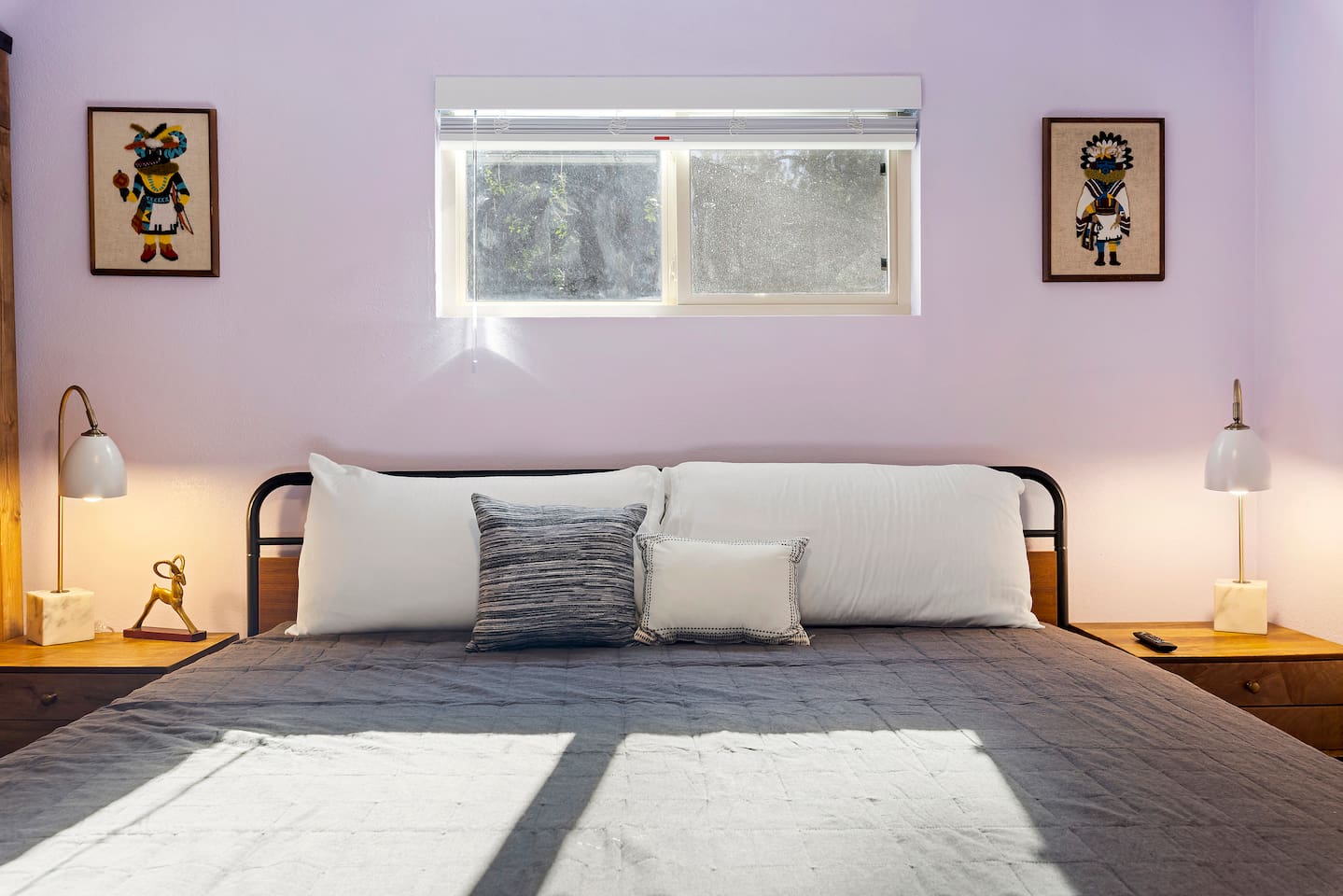 A king size bed that's oh-so-plush. Just the right mix of firm + cloud. Come try it!