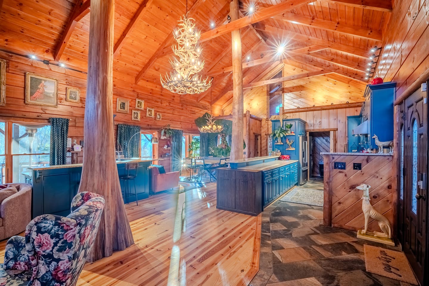 Open-concept great room