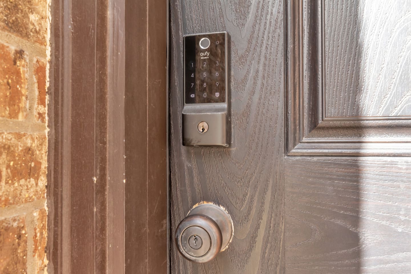Secure keyless entry providing code access throughout your stay.