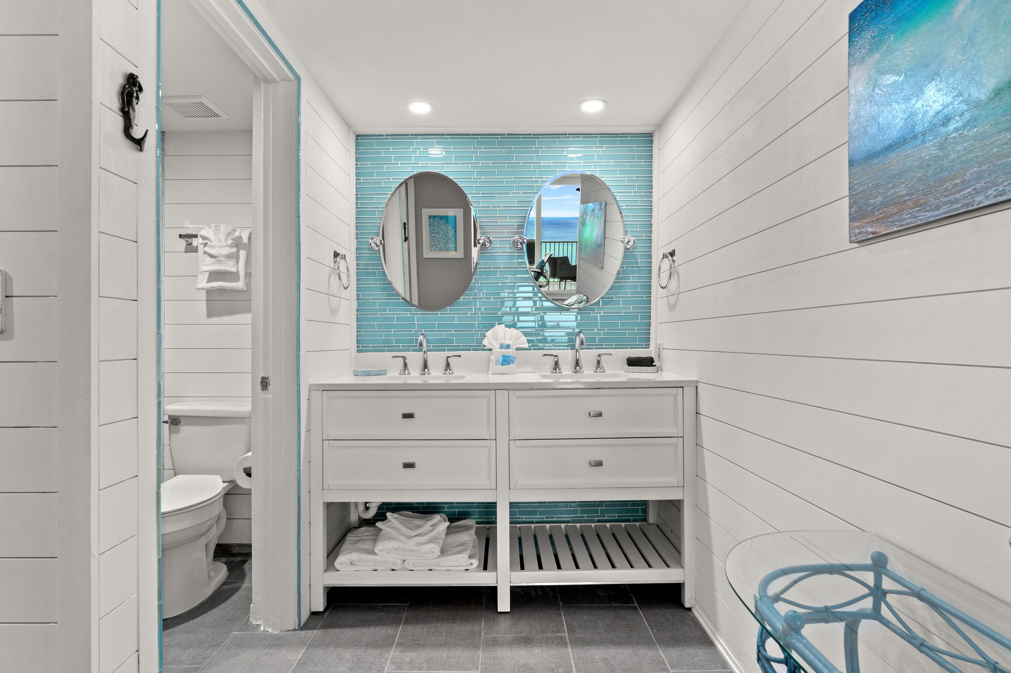 Master Bathroom Double Vanity