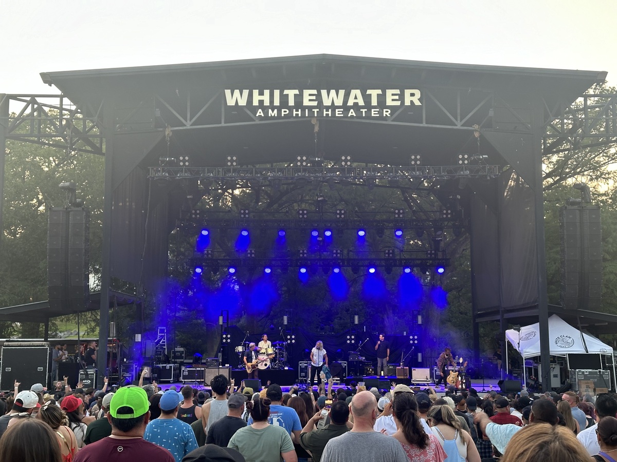 Whitewater Amphitheater is just down the road.