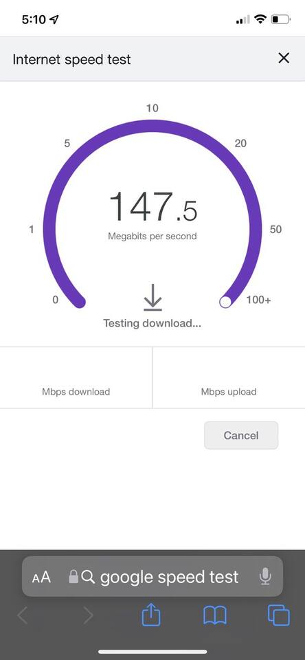 High speed Wi-Fi is provided (up to 150Mbps)