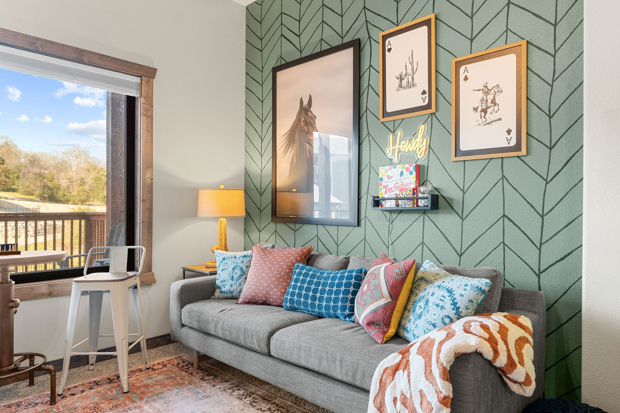 Hangout in the lower level game room