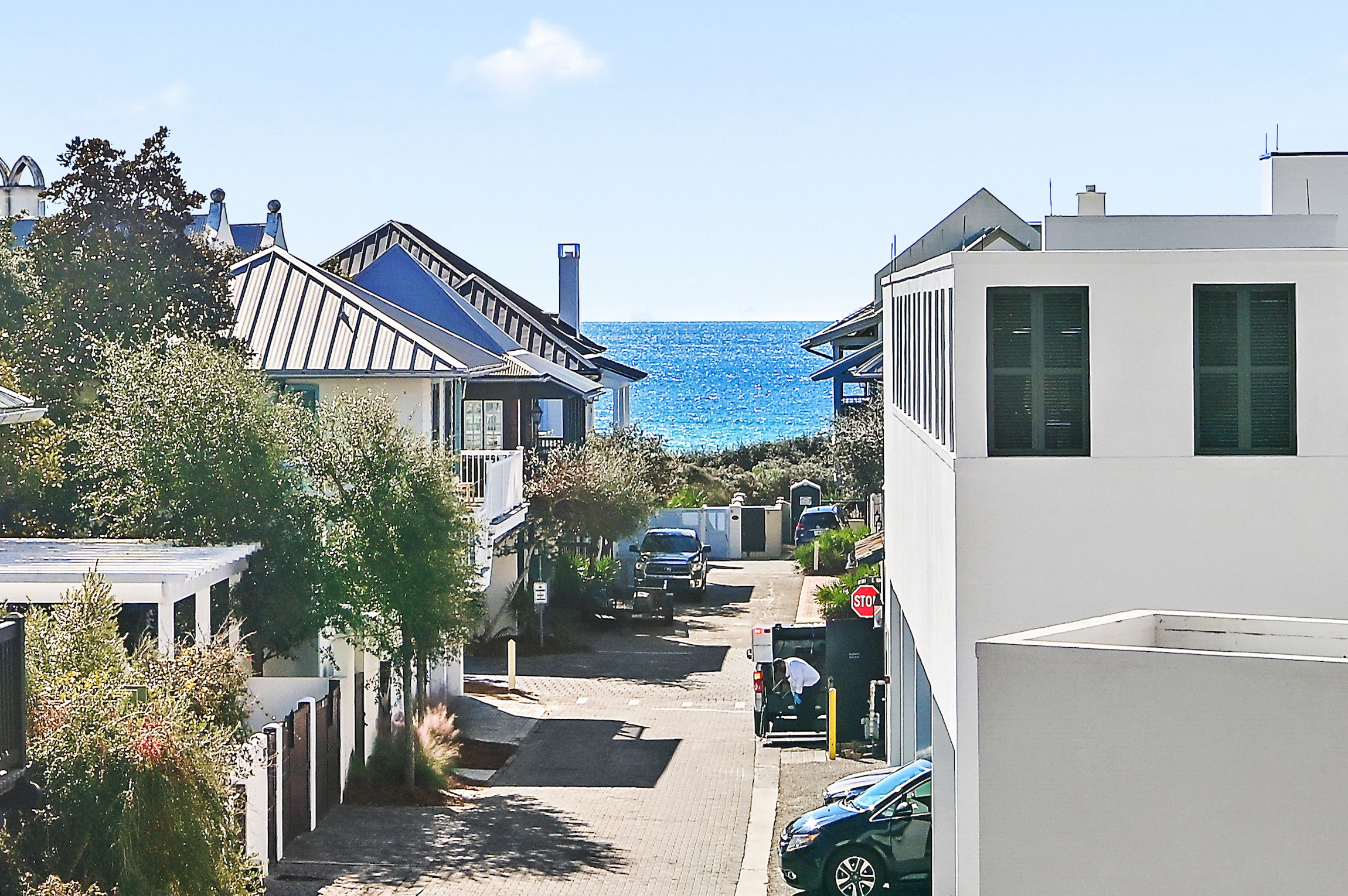Beautiful Gulf views from your private patio.