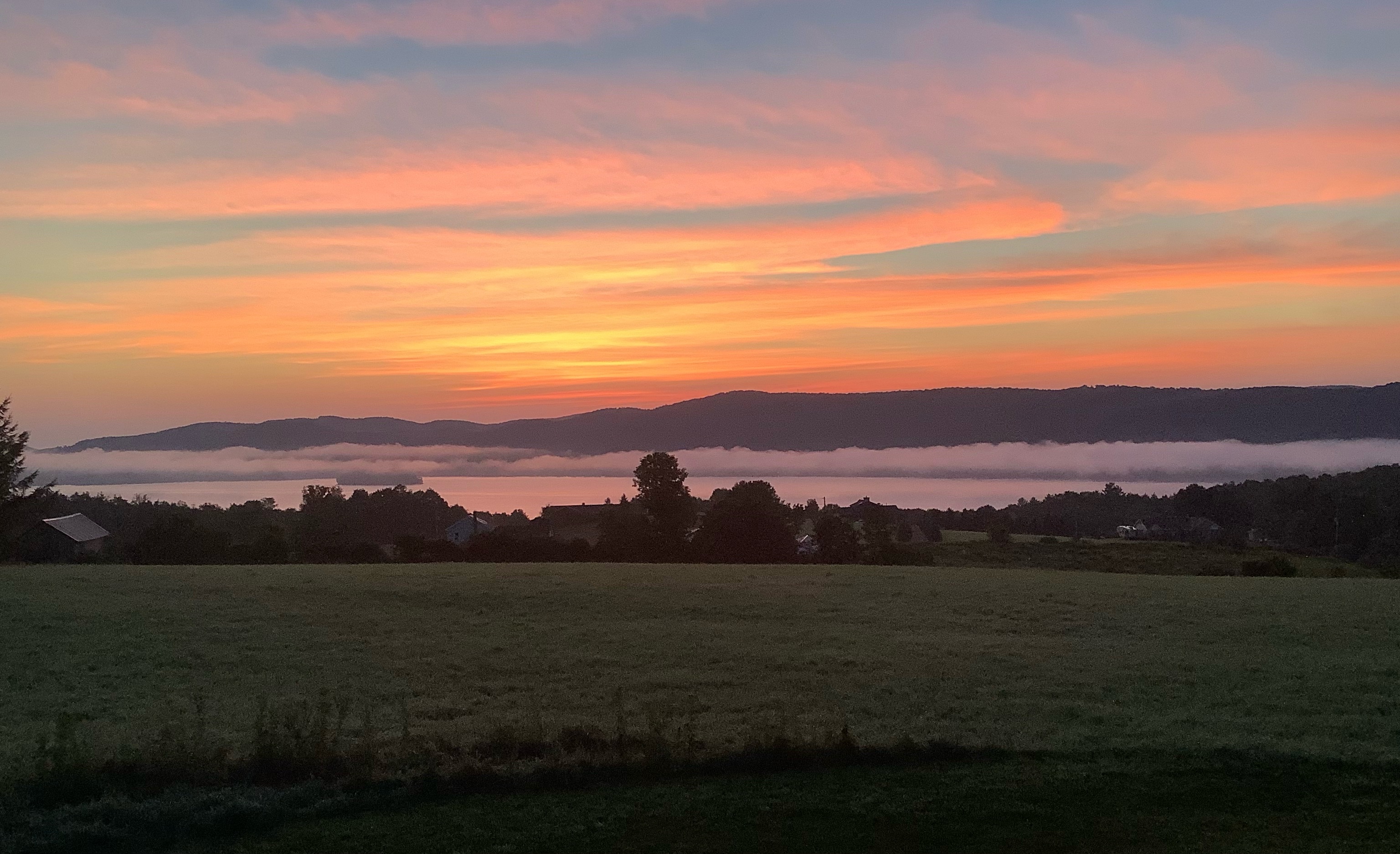 Sunrise over Canadarago
