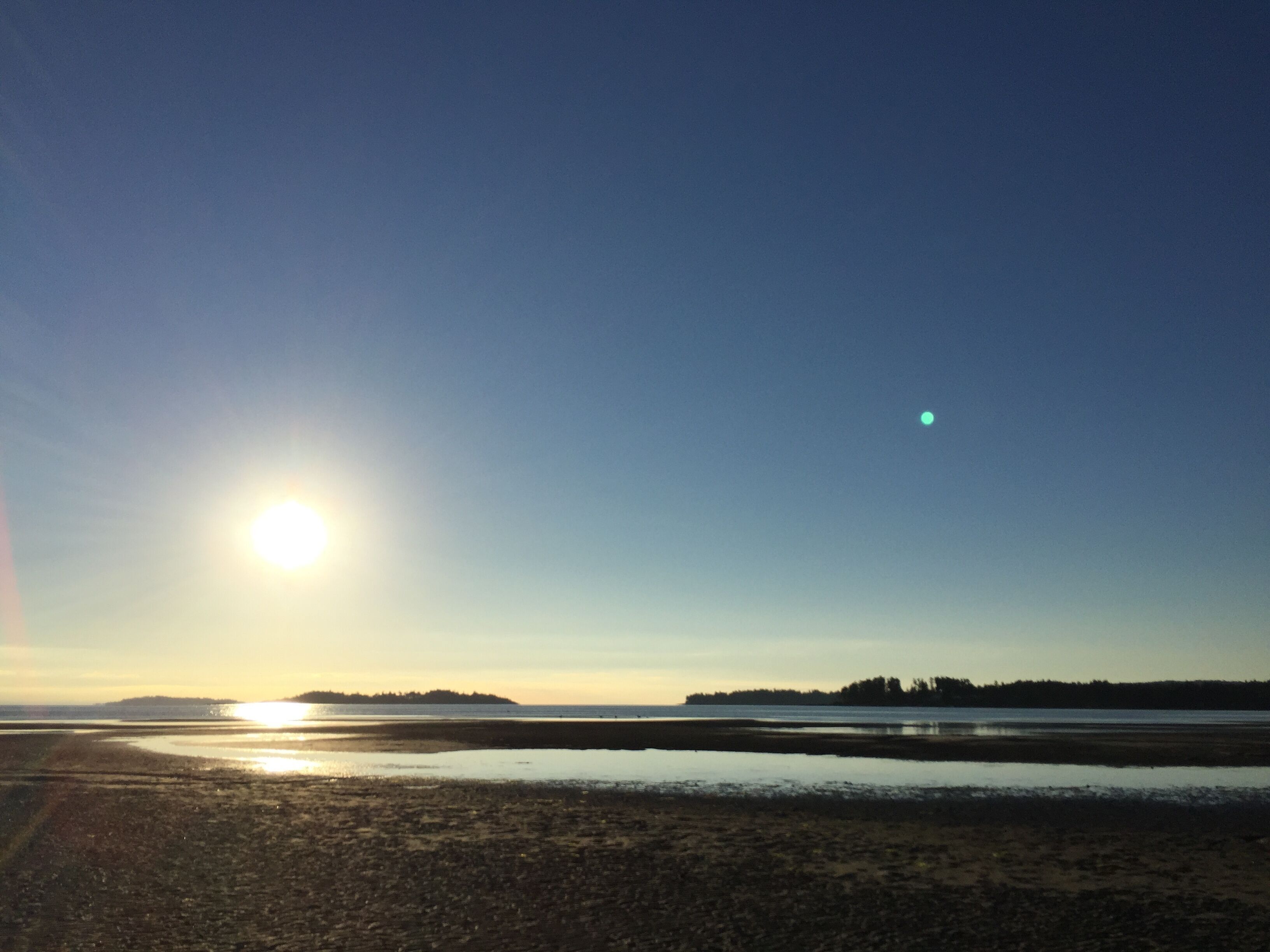 Sunrise as the tide goes out