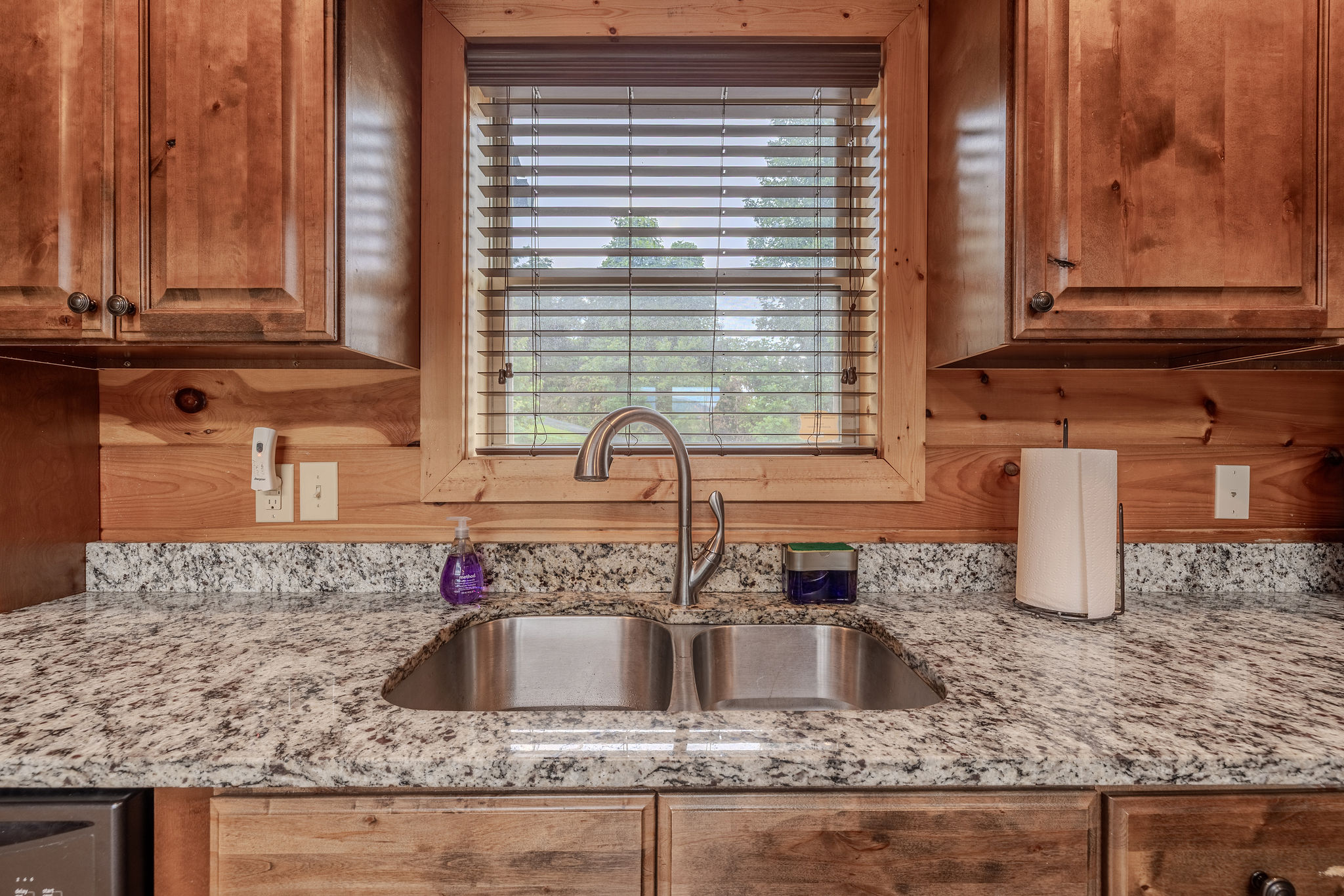 The kitchen supports everything from quick coffee refills to relaxed nights in after exploring Gatlinburg.