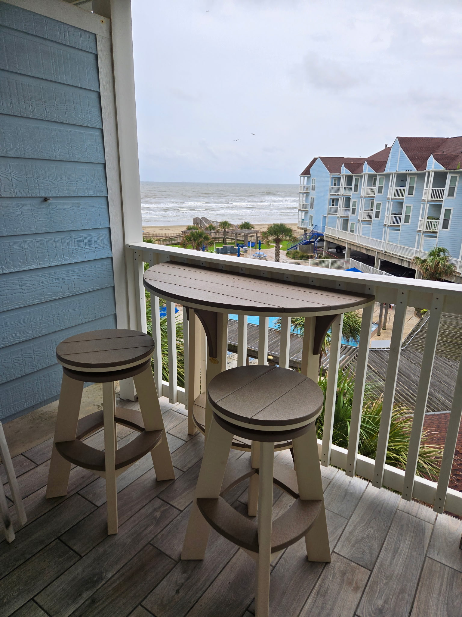 Great view from the balcony