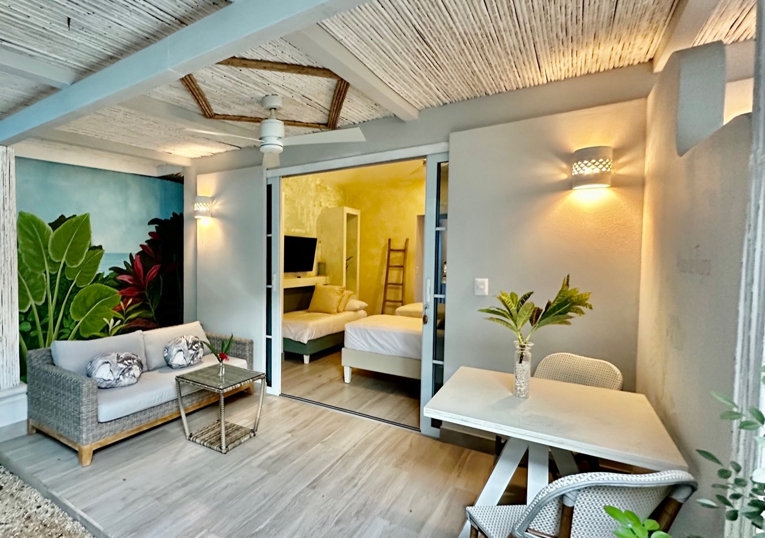 Outdoor Patios for each room