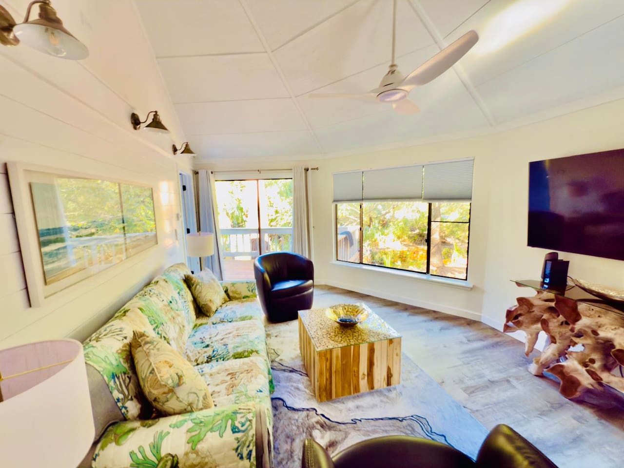 Living room with Smart TV
