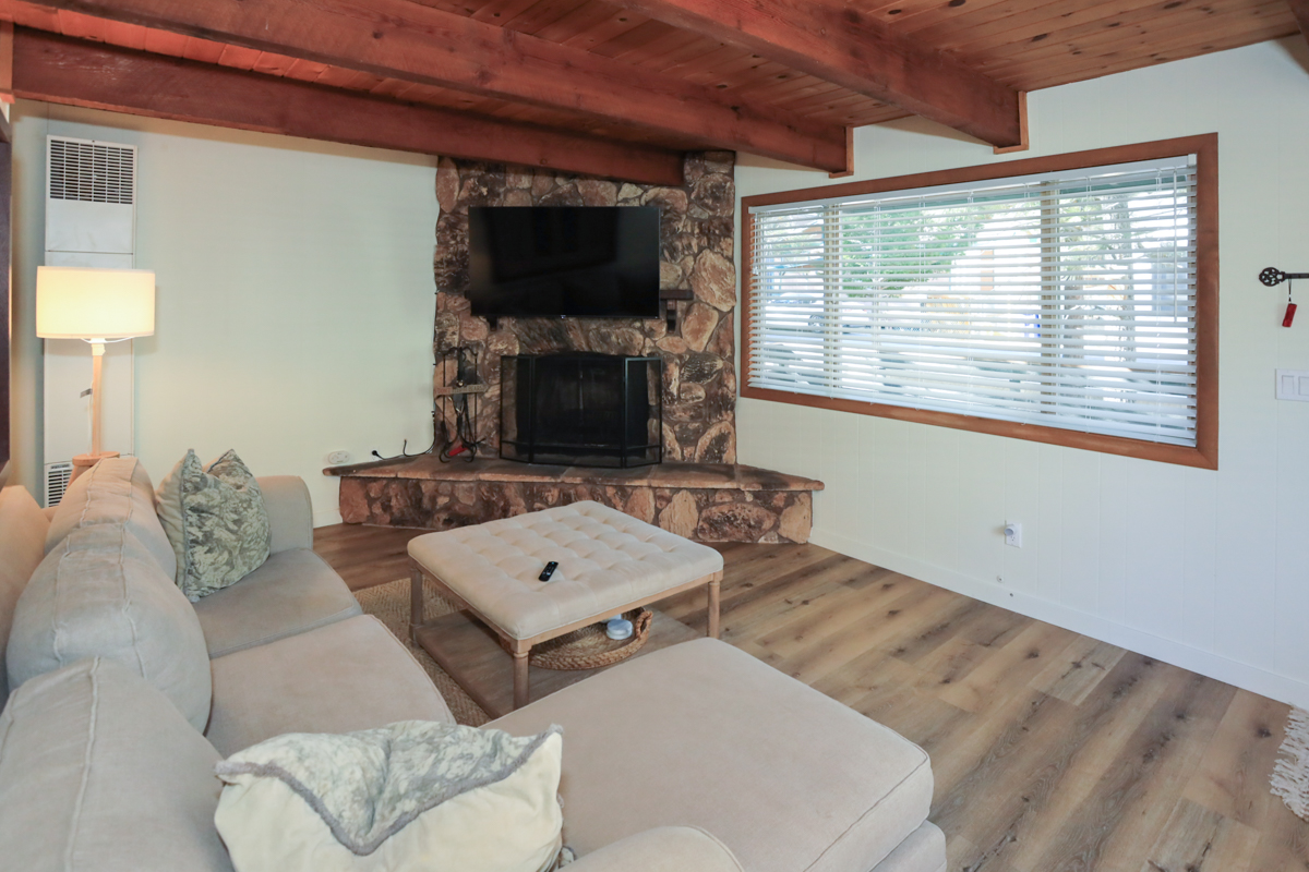 Lots of natural light.