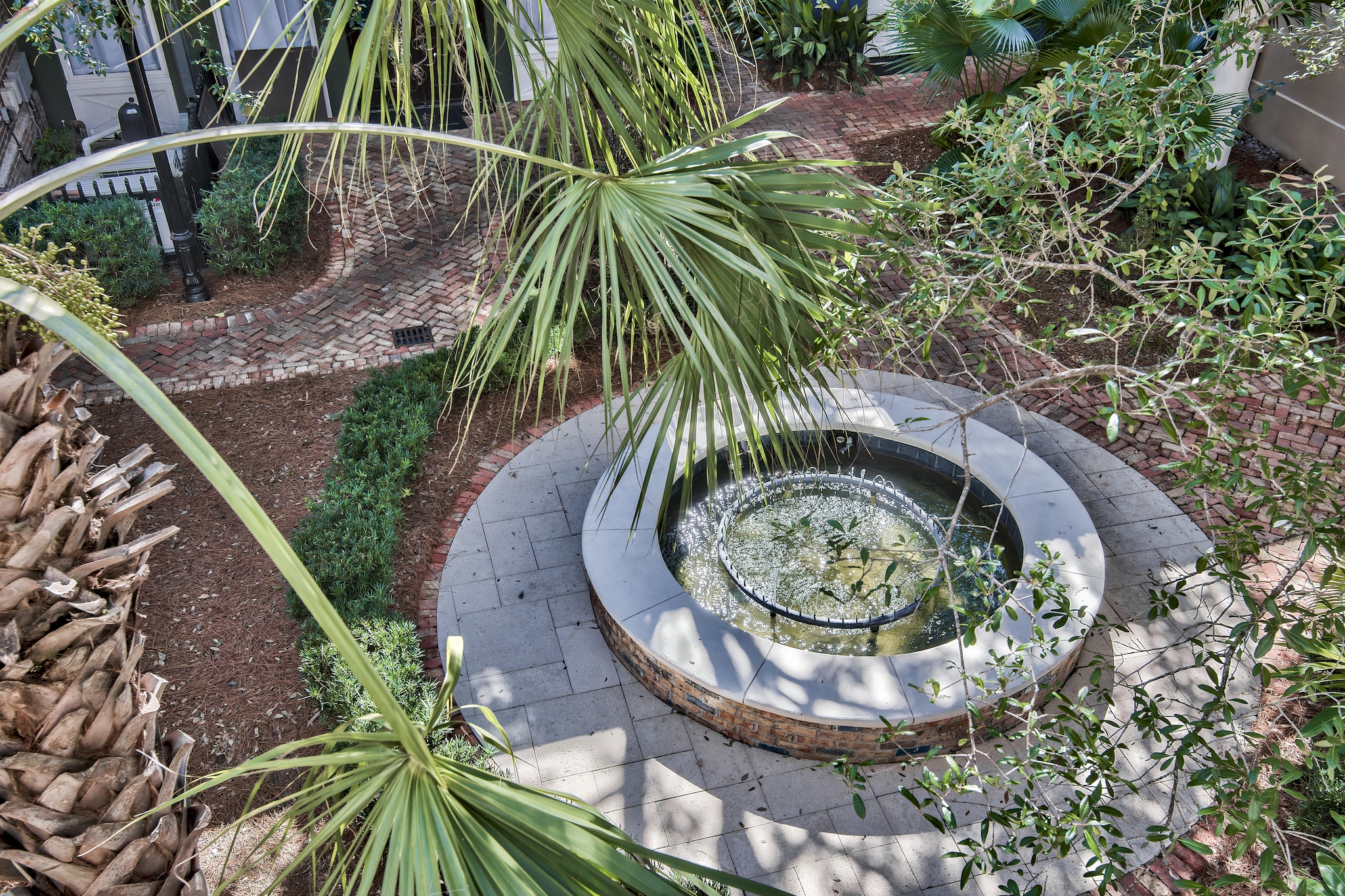 Courtyard with Fountain