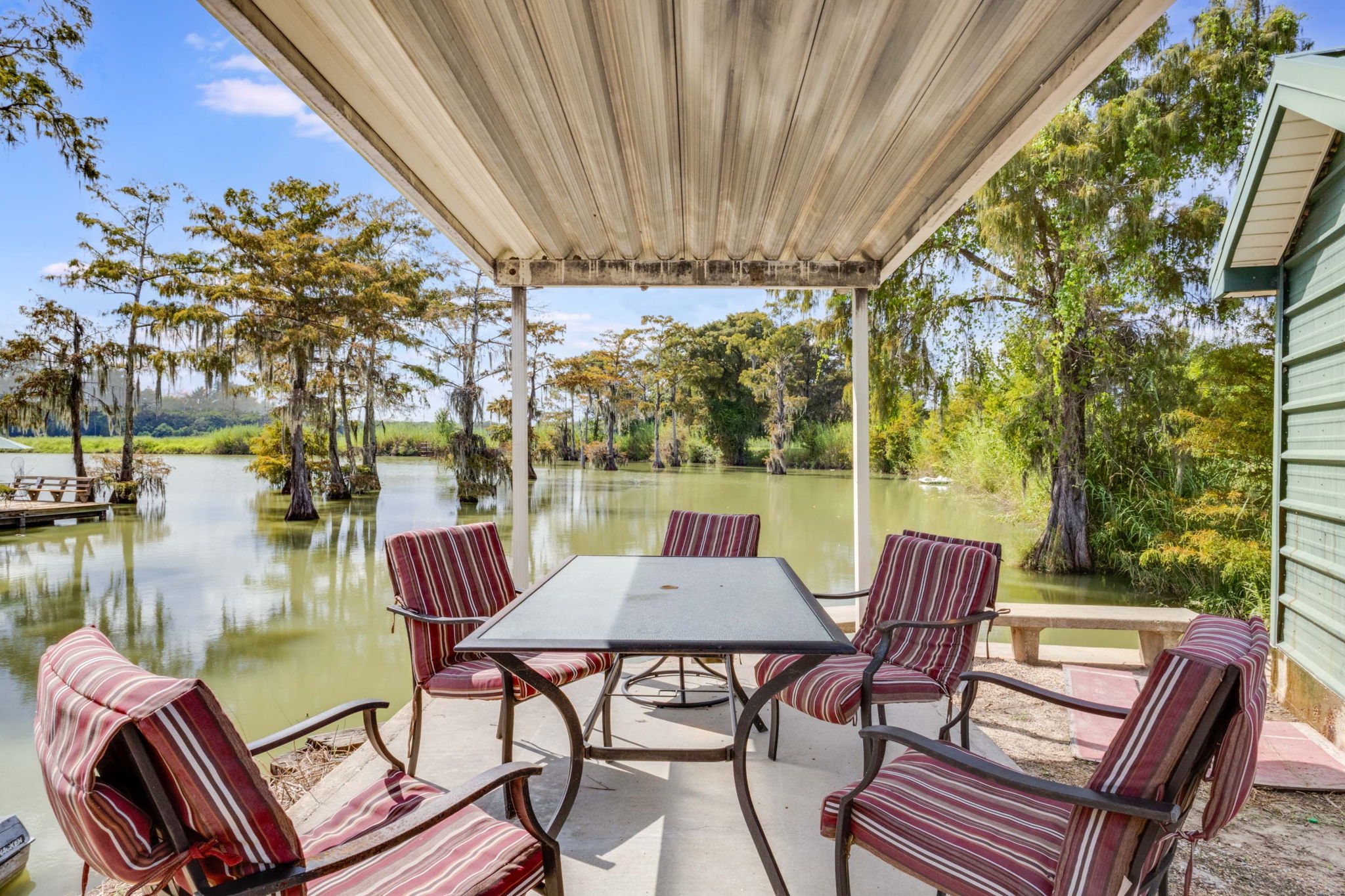 Outdoor Covered Sitting Area 1