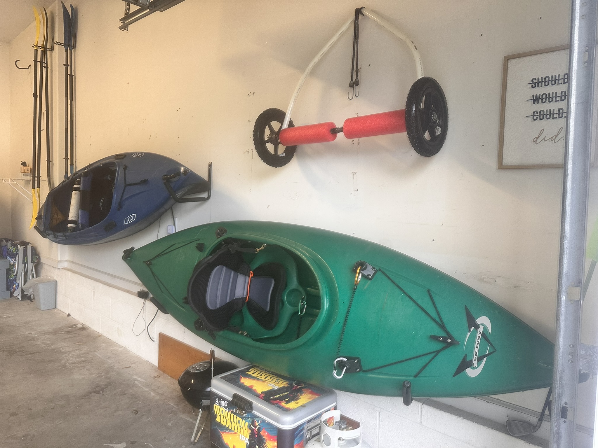 Kayaks, Paddles, PFDs