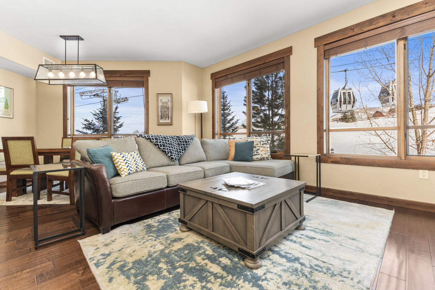 Living Room with Gondola Views