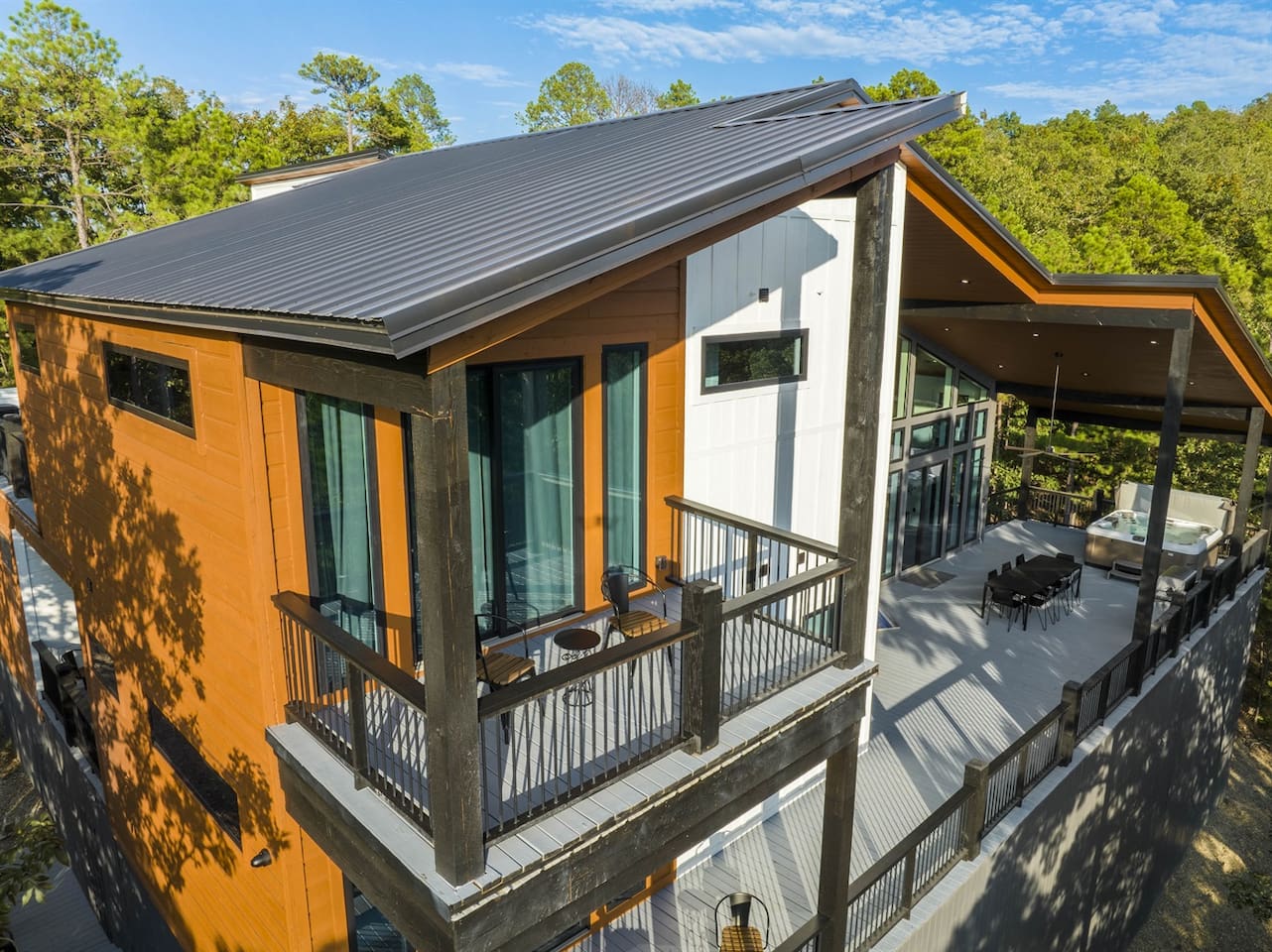 Back of cabin