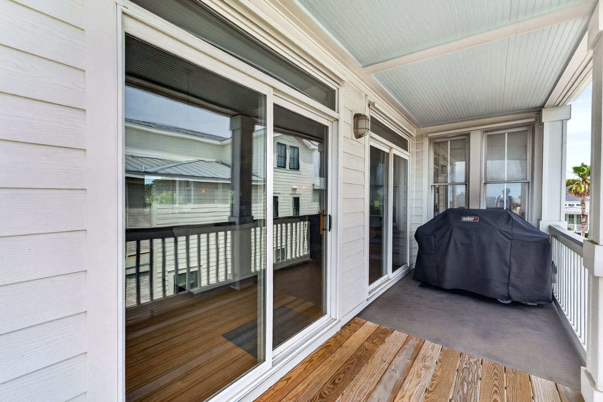 Top back deck | Twin Palms | 914 Carolina Blvd | Isle of Palms, SC | IOP Escapes