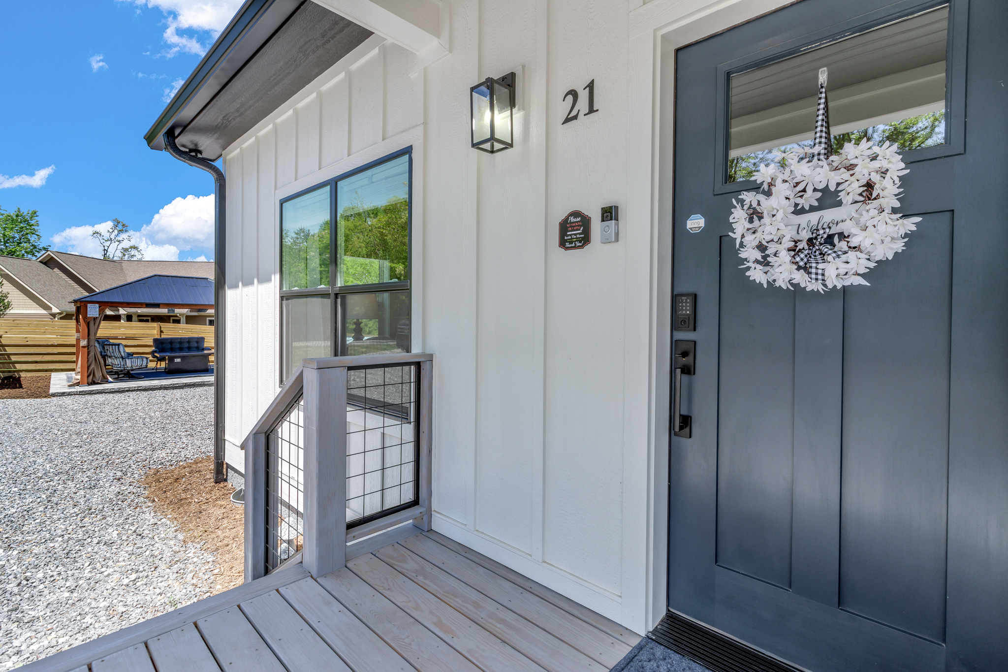 Digital lock and doorbell camera for security