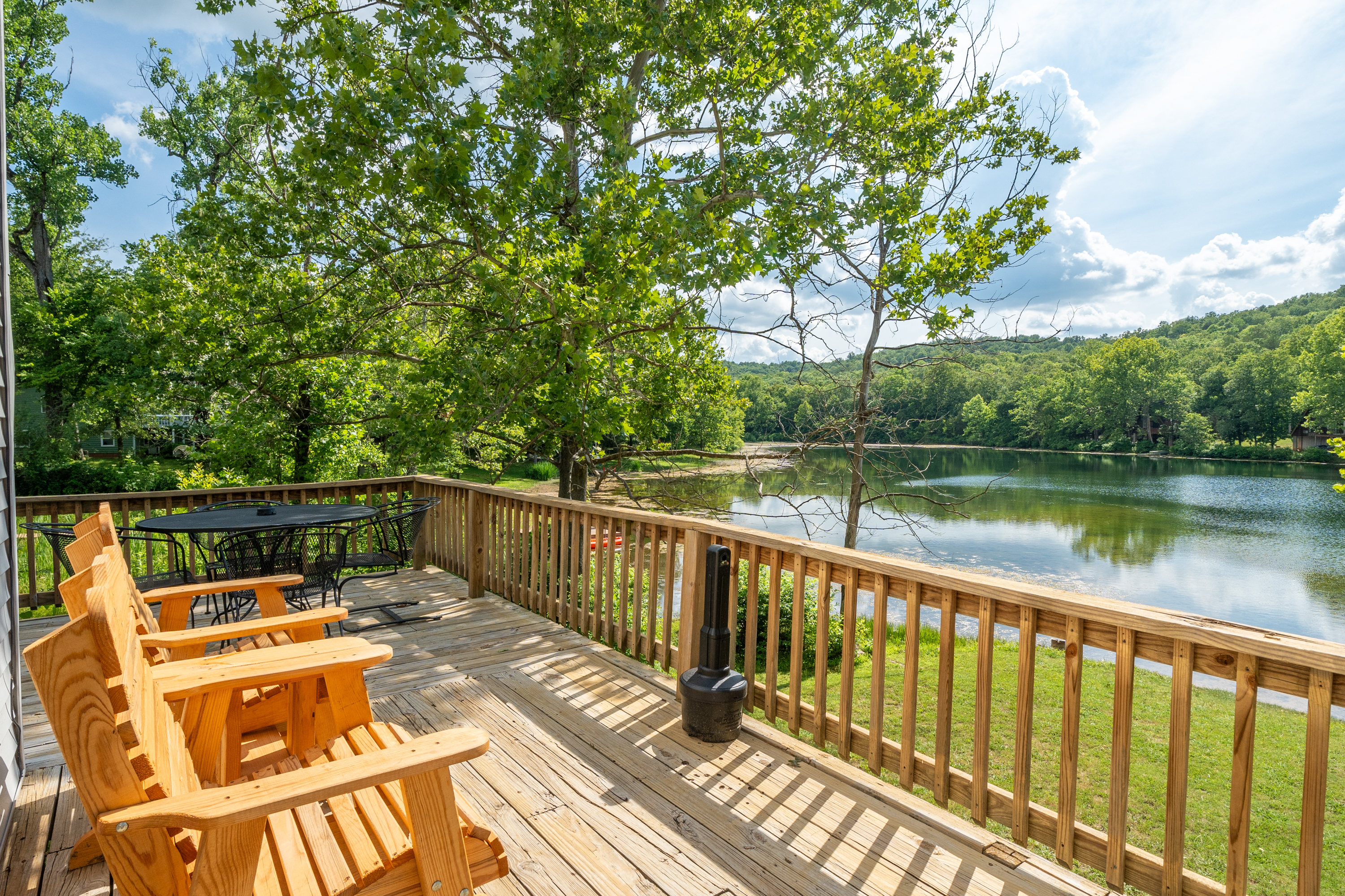 Take in the gorgeous lake views