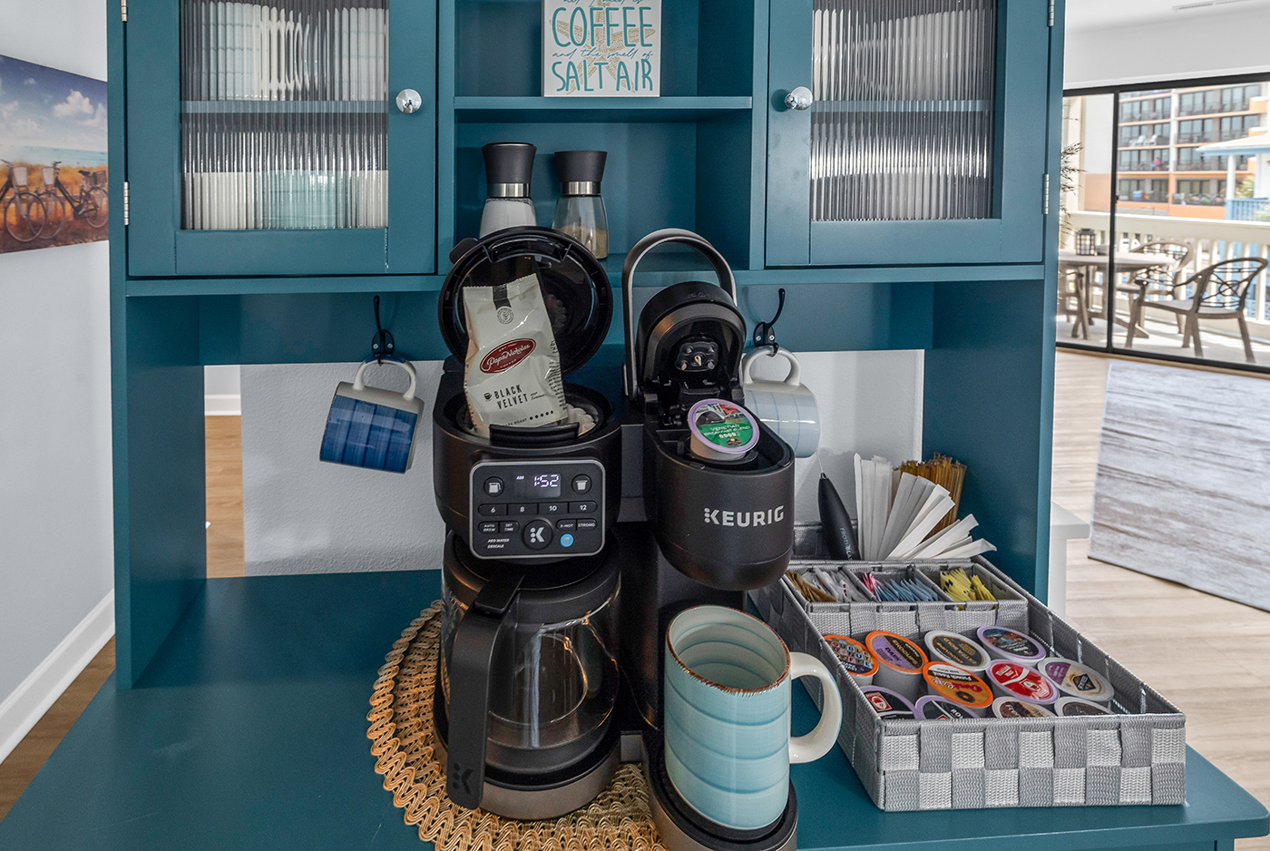 K-Cup and Drip Coffee Maker Combo 