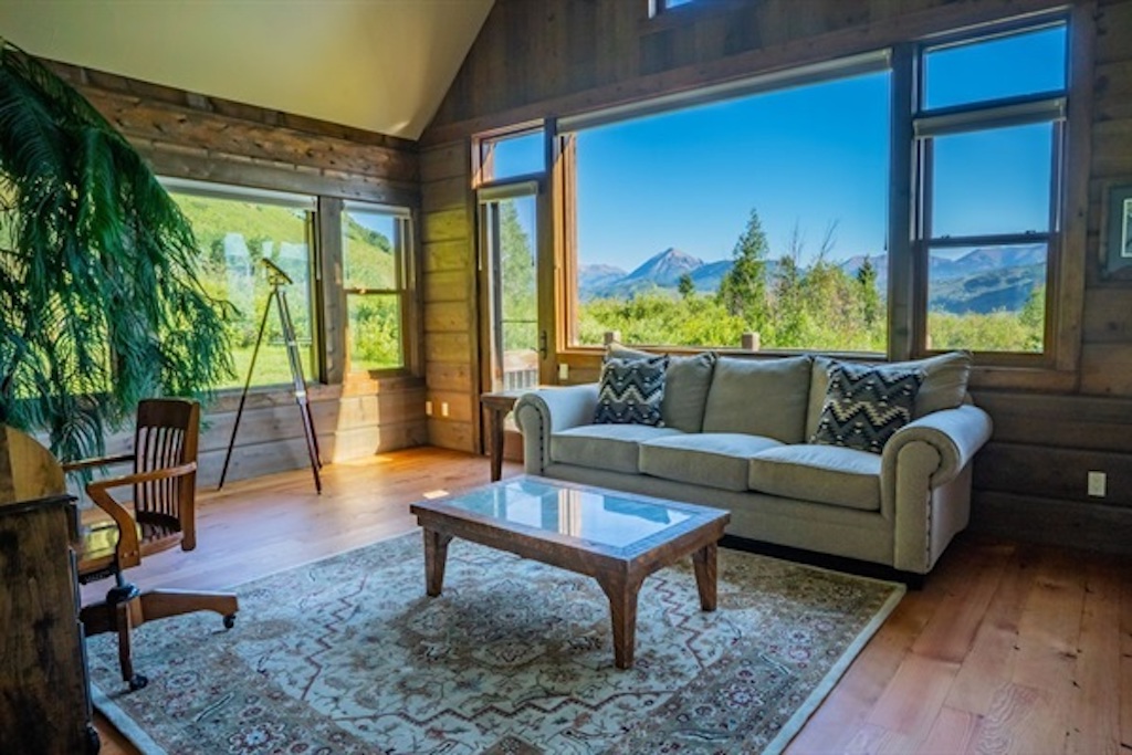 office space off of the Master bedroom